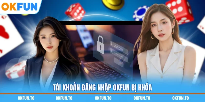 Tài khoản đăng nhập OKFUN bị khóa